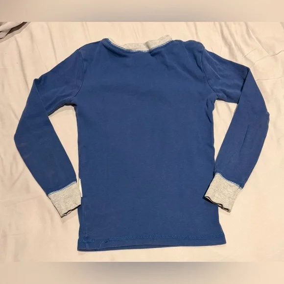 PLAY Mini Boden Blue Glow-in-the-Dark Astronaut Pajama Set (5T) - Picture 4 of 12